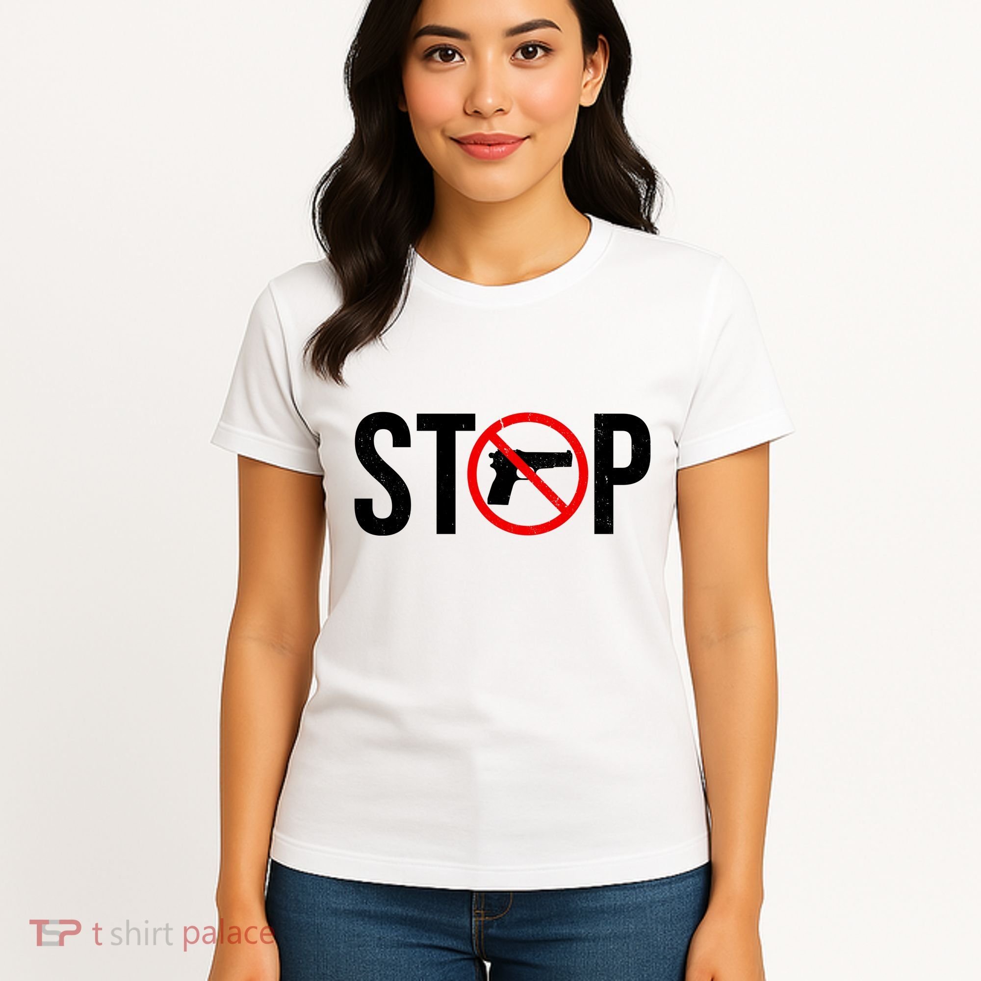 Stop Gun Violence Anti Guns Women's T-Shirt