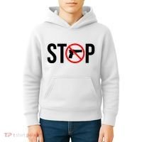 Stop Gun Violence Anti Guns Kids Hoodie thumb 4