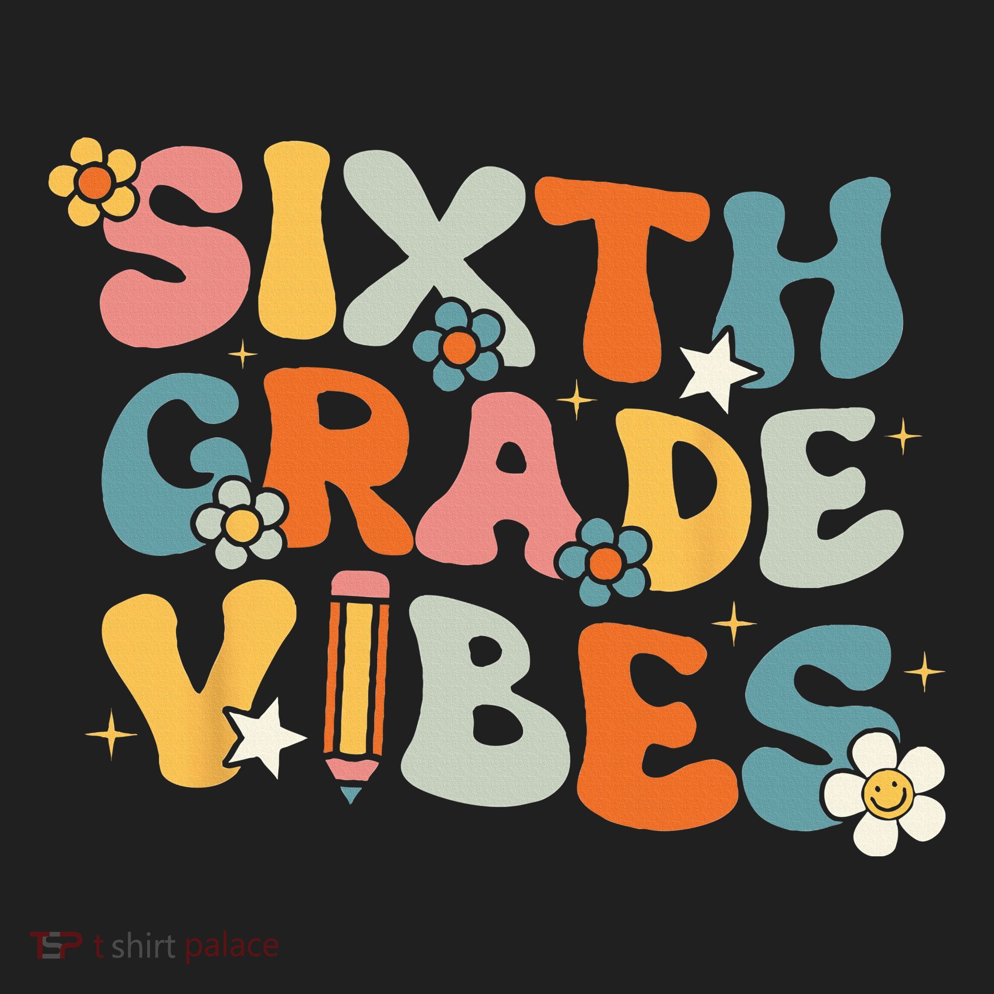 Sixth Grade Vibes Back To School Retro 6th Grade Teachers Beanie
