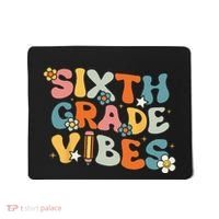 Sixth Grade Vibes Back To School Retro 6th Grade Teachers Mousepad thumb 0