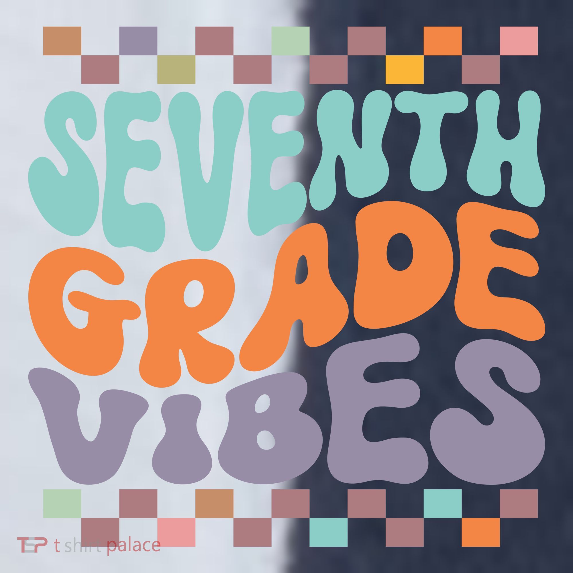 Seventh Grade Vibes Retro Groovy 7th Grade Back To School Gift Sport-Tek Competitor United Soccer Jersey
