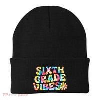Sixth Grade Vibes 6th Grade Team Teachers Beanie thumb 0