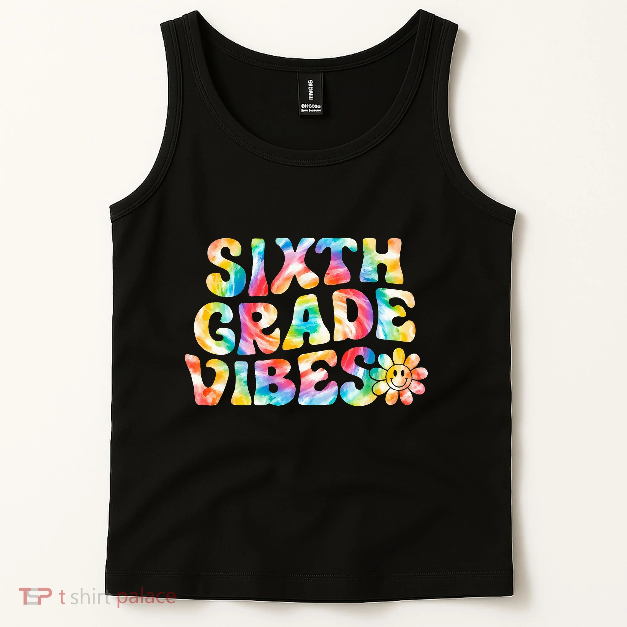 Sixth Grade Vibes 6th Grade Team Teachers Tank Top