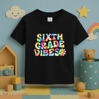 Sixth Grade Vibes 6th Grade Team Teachers Toddler T-Shirt thumb 3