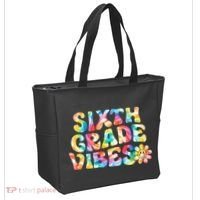 Sixth Grade Vibes 6th Grade Team Teachers Tote Bag thumb 2