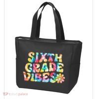 Sixth Grade Vibes 6th Grade Team Teachers Tote Bag thumb 3