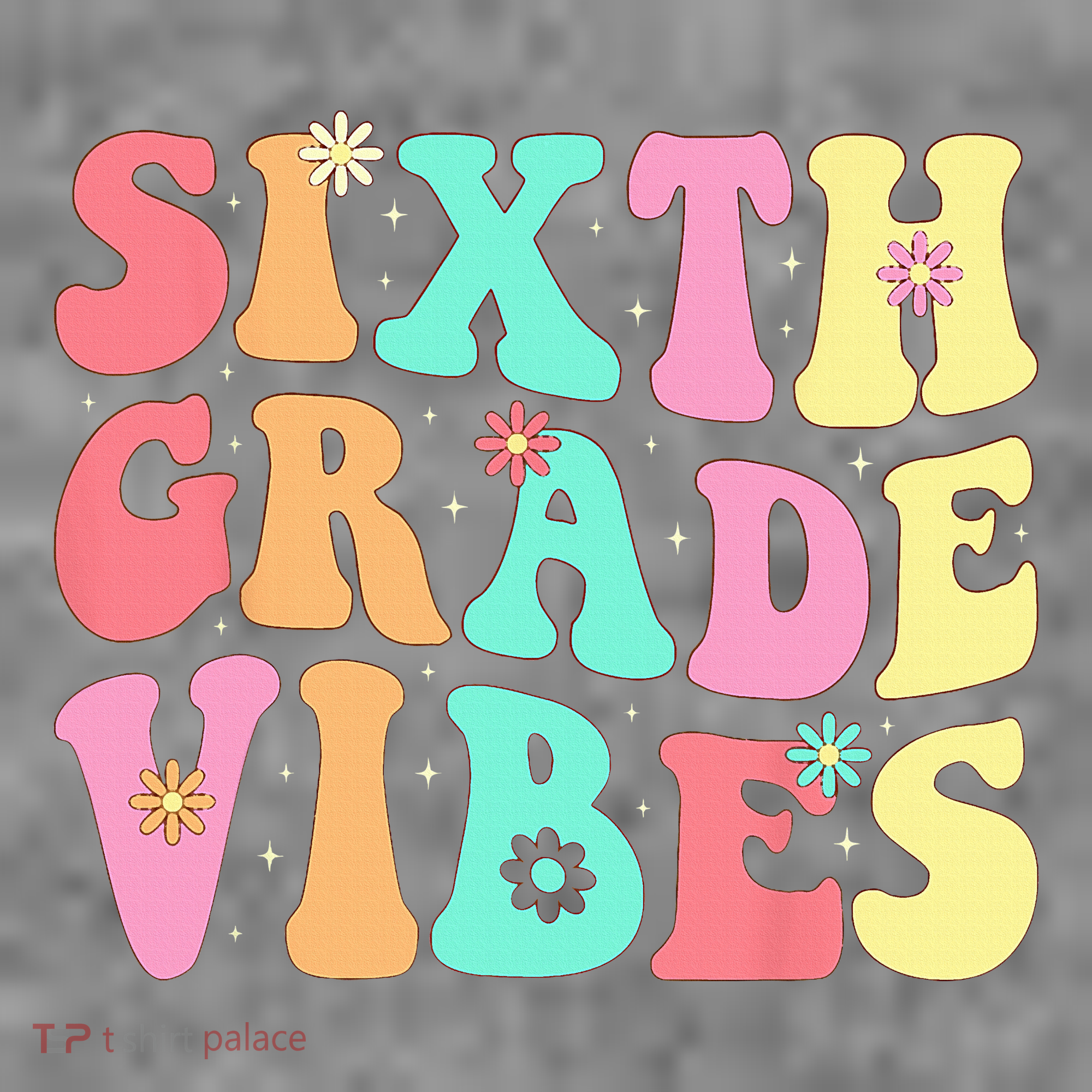Sixth Grade Vibes 6th Grade First Day Of School Teacher Toddler Hoodie