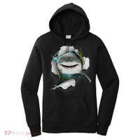 Shark Great White Shark Deep Sea Fishing Funny Shark Women's Hoodie thumb 0