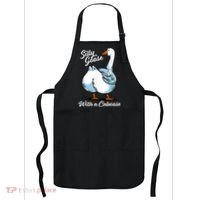 Silly Goose With A Caboose Funny Apron thumb 0