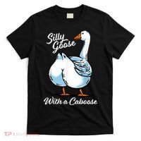 Silly Goose With A Caboose Funny T-Shirt thumb 0