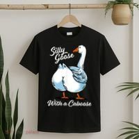 Silly Goose With A Caboose Funny T-Shirt thumb 2
