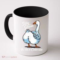 Silly Goose With A Caboose Funny Coffee Mug thumb 0