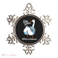 Silly Goose With A Caboose Funny Ornament thumb 0