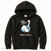 Silly Goose With A Caboose Funny Kids Hoodie thumb 0