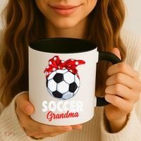 Soccer Grandma Women Coffee Mug thumb 3