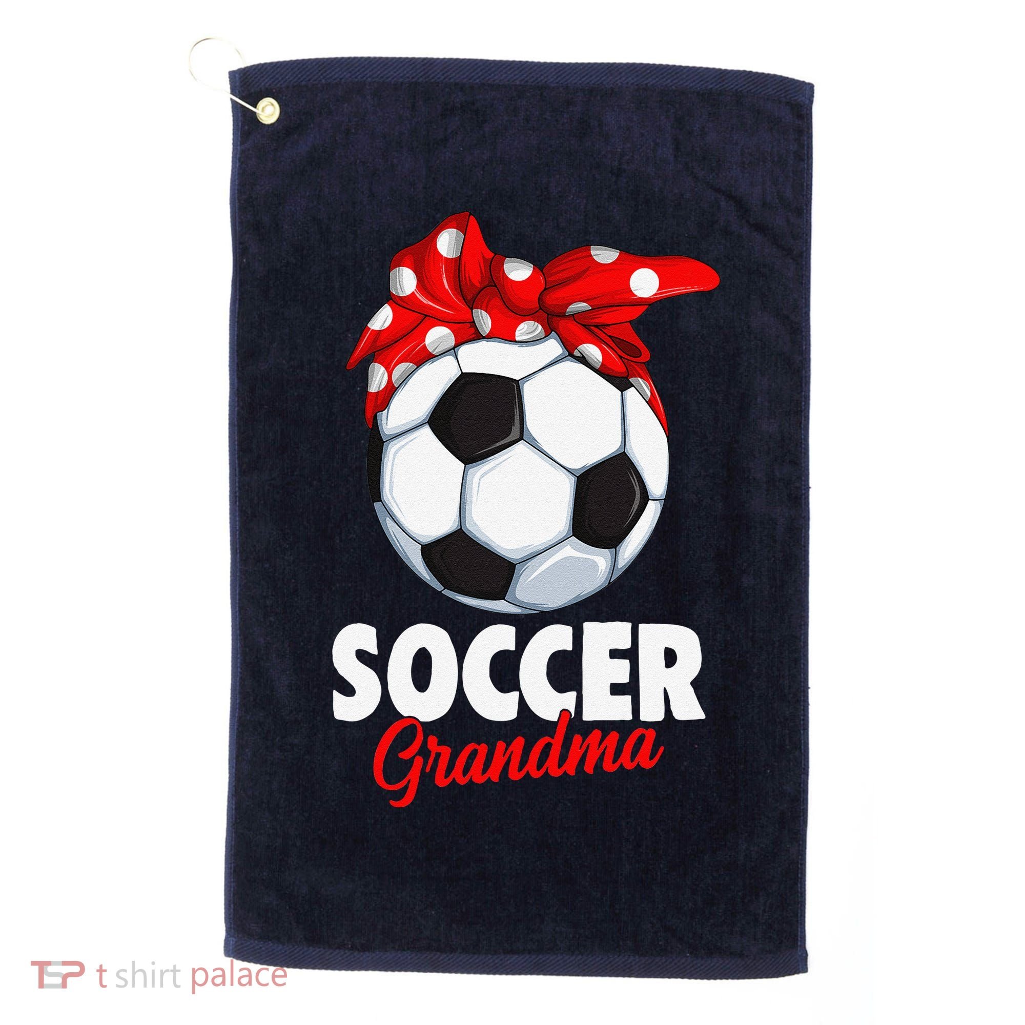 Soccer Grandma Women Golf Towel