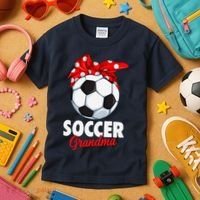 Soccer Grandma Women Kids T-Shirt thumb 3
