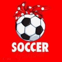 Soccer Grandma Women Santa Hat thumb 1