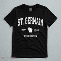 St. Germain Wisconsin Wi Vintage Athletic Sports T-Shirt thumb 5