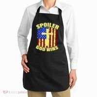 Spoiler God Wins American Flag Apron thumb 2