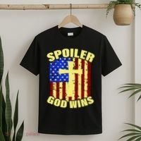 Spoiler God Wins American Flag T-Shirt thumb 2