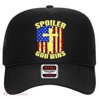 Spoiler God Wins American Flag Hat thumb 0
