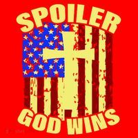 Spoiler God Wins American Flag Santa Hat thumb 1
