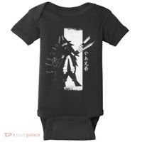 Samurai Girl Warrior Ukiyo Fpe Fundamental Paper Education Baby Bodysuit thumb 0