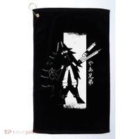 Samurai Girl Warrior Ukiyo Fpe Fundamental Paper Education Golf Towel thumb 0
