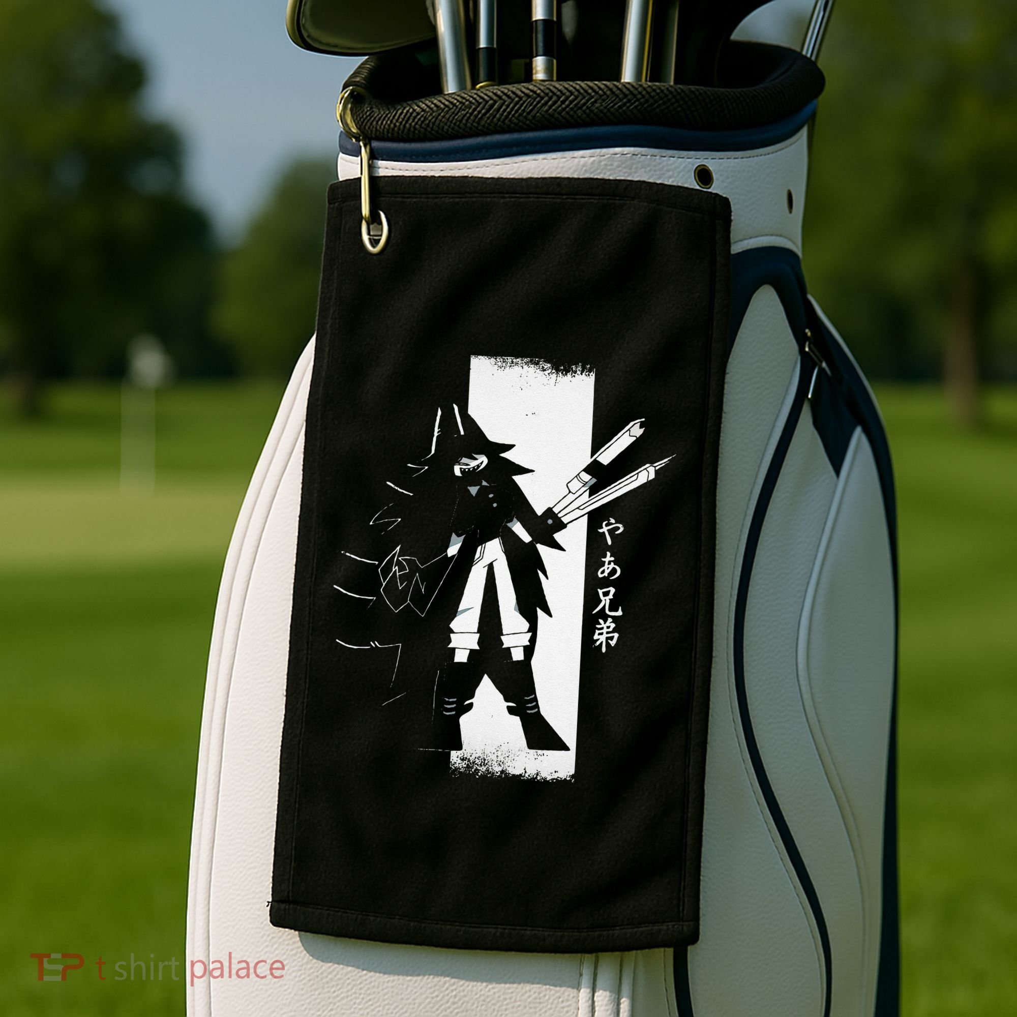 Samurai Girl Warrior Ukiyo Fpe Fundamental Paper Education Golf Towel