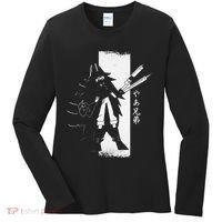 Samurai Girl Warrior Ukiyo Fpe Fundamental Paper Education Women's Long Sleeve Shirt thumb 0