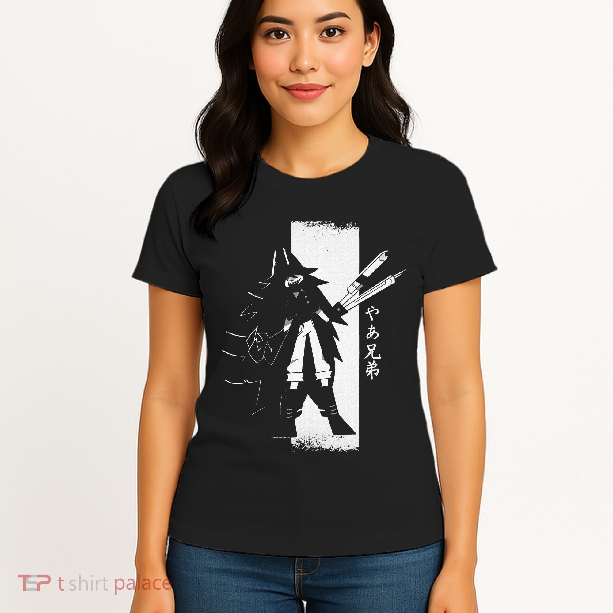 Samurai Girl Warrior Ukiyo Fpe Fundamental Paper Education Women's T-Shirt