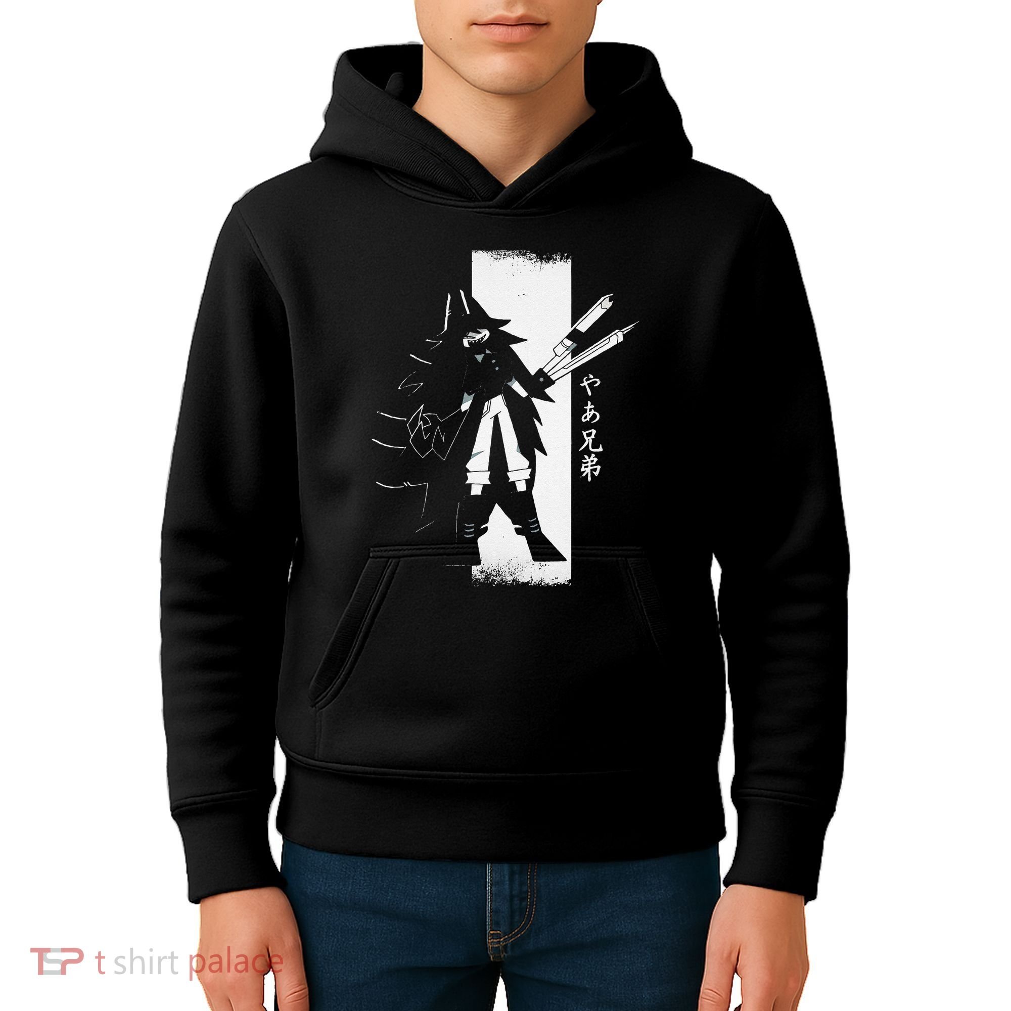 Samurai Girl Warrior Ukiyo Fpe Fundamental Paper Education Kids Hoodie