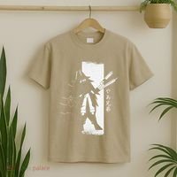 Samurai Girl Warrior Ukiyo Fpe Fundamental Paper Education T-Shirt thumb 2