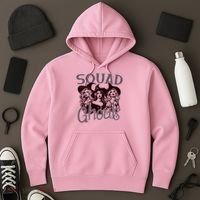 Squad Ghouls Witches Halloween Festive Hoodie thumb 3