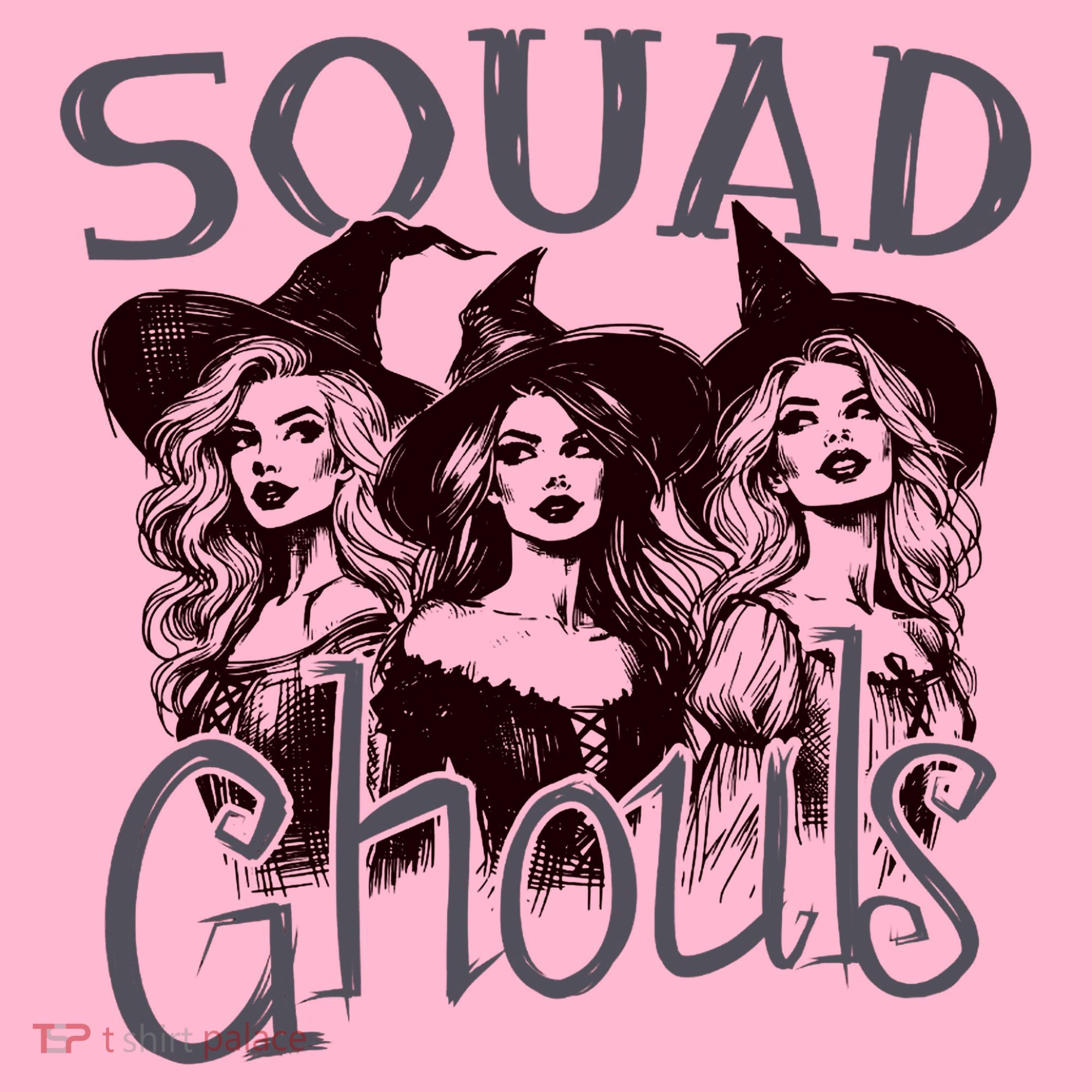 Squad Ghouls Witches Halloween Festive Baby Bodysuit