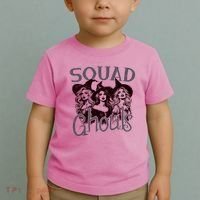 Squad Ghouls Witches Halloween Festive Toddler T-Shirt thumb 2