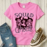 Squad Ghouls Witches Halloween Festive Women's T-Shirt thumb 3