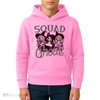 Squad Ghouls Witches Halloween Festive Kids Hoodie thumb 4