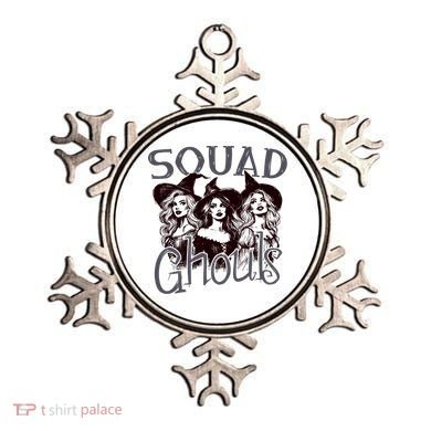 Squad Ghouls Witches Halloween Festive Ornament