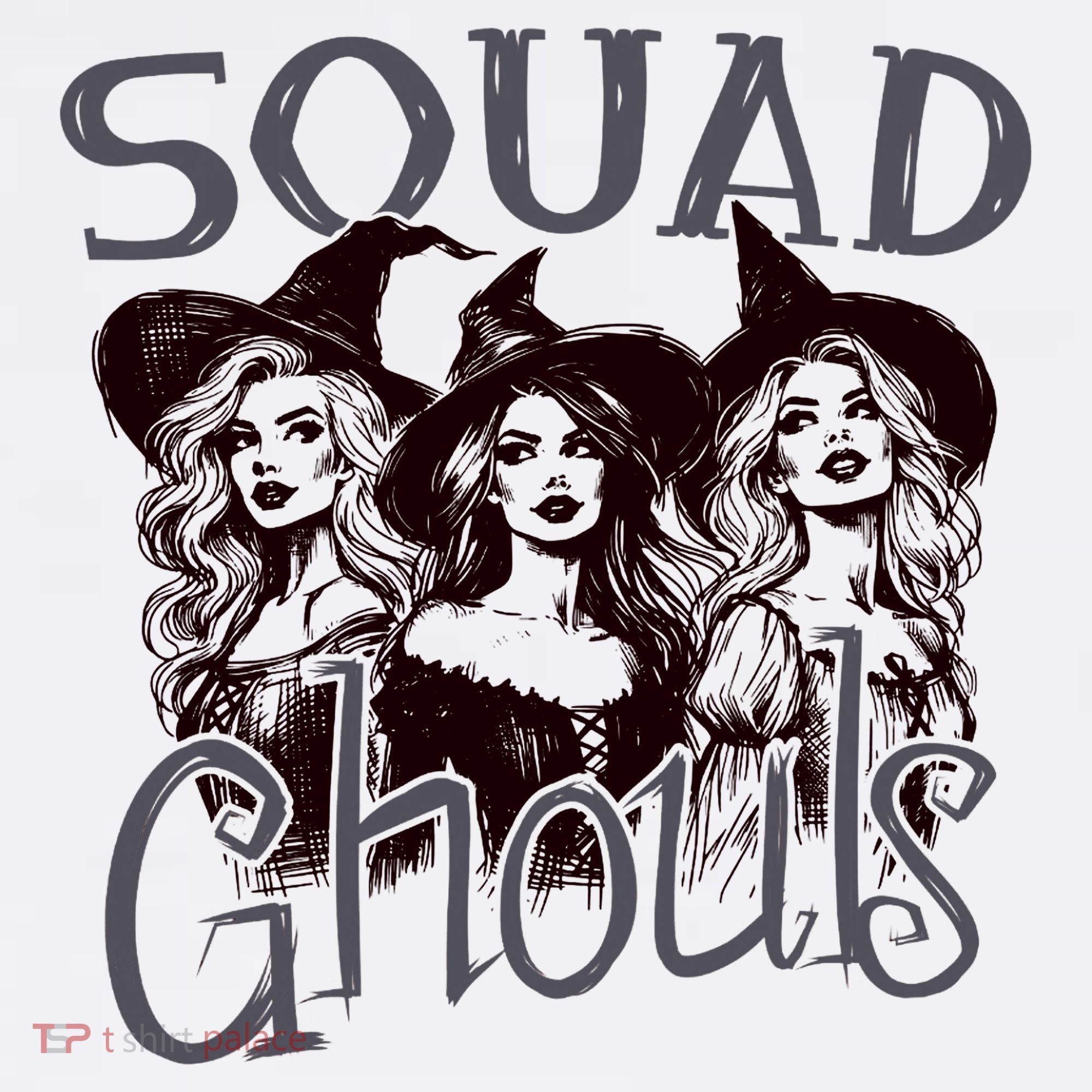 Squad Ghouls Witches Halloween Festive Hat