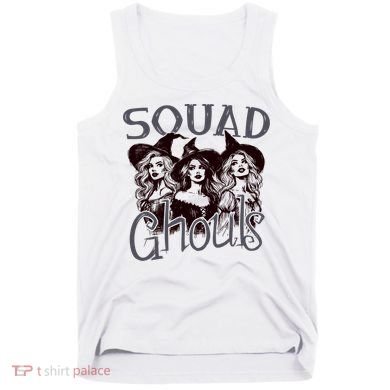 Squad Ghouls Witches Halloween Festive Tank Top