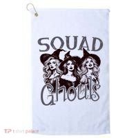 Squad Ghouls Witches Halloween Festive Golf Towel thumb 0