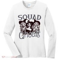 Squad Ghouls Witches Halloween Festive Women's Long Sleeve Shirt thumb 0