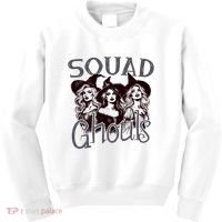 Squad Ghouls Witches Halloween Festive Kids Sweatshirt thumb 0