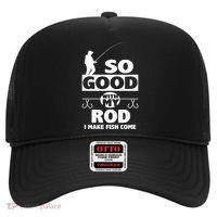 So Good With My Rod Funny FIshing Hat thumb 0