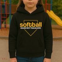 Softball Golden West Trailblazers Kids Hoodie thumb 3