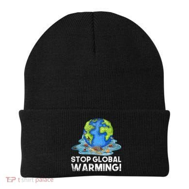Stop Global Warming Climate Change Awareness Earth Day Beanie