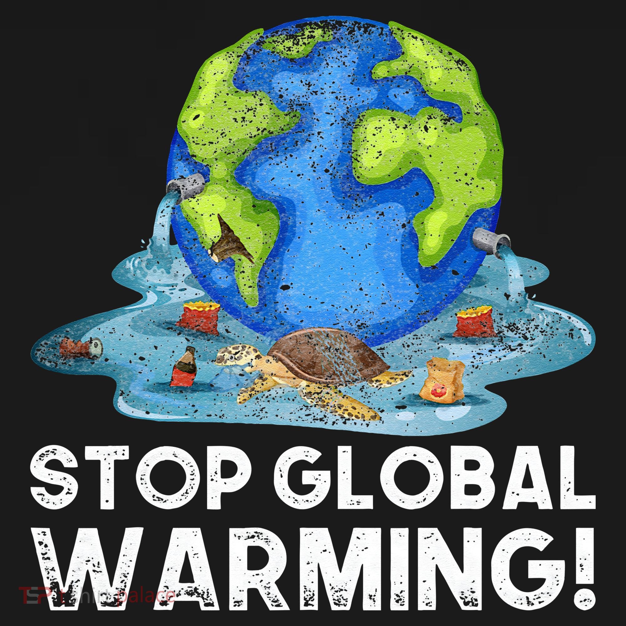 Stop Global Warming Climate Change Awareness Earth Day Pajama Set