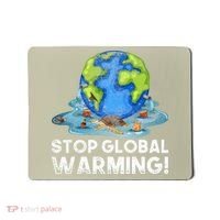 Stop Global Warming Climate Change Awareness Earth Day Mousepad thumb 0